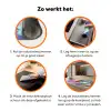 Frisdrank - Blik - Paars Inductie beschermer vinyl 3mm klein -zzzzzzz-td-werking