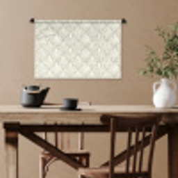 Barok - Patroon - Beige Wandkleed katoen klein 269 -sfeer6