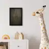 Tak - Pluimgras - Donkerbruin fotolijst zwart zonder passe partout klein -usfeer4_kinderkamer