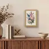 Boeket - Beige - Harmonieus - Subtiel Light Box met kabel (Tafellamp) klein -sfeer2