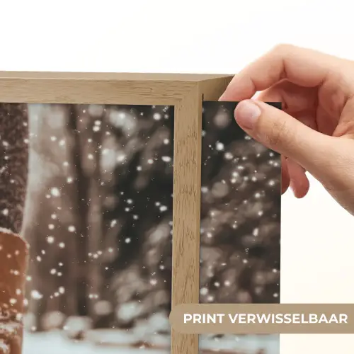 Schaatsen - IJs - Winter - Sneeuw Light Box met batterij (Wandlamp) middel -USP_websiteprintNL