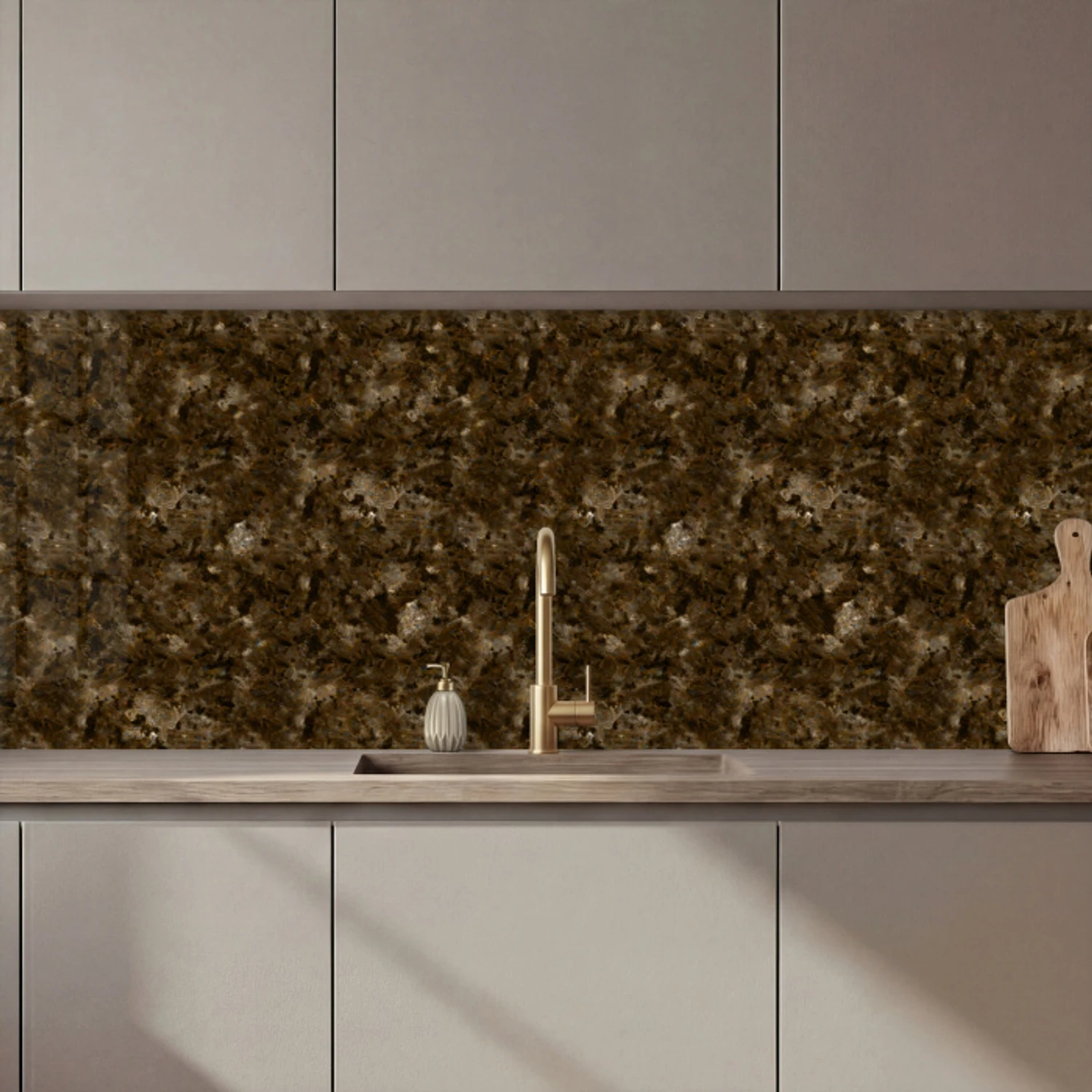 Donker - Graniet - Bruin keuken achterwand 2 middel 871 zz_3dshopping