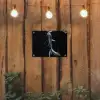 Koi - Vissen - Water - Zwart tuinposter los doek klein -sfeer1