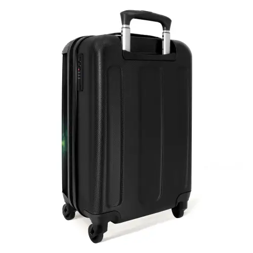 Voetbal on fire NBS - Handbagage koffer - Kinderen Unisex middel -achterkant