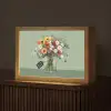 Bloemen - Vaas - Kaartje Light Box met kabel (Tafellamp) klein -z3d_website