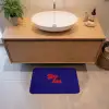 Blauw - Rood - Yes fun - 3D Badmat klein -sfeer1