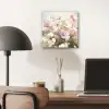 Bloemenveld - Lichte tinten - Geschilderd aluminium wit klein -sfeer5
