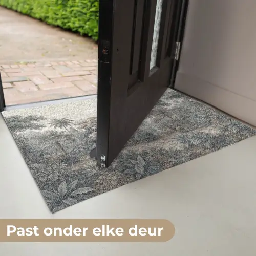 Tropisch - Landschap - Illustratie Deurmat klein -USP_NL