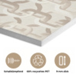 Motief - Abstract - Beige PET vilt klein 837 -closeup_DE