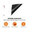 Patroon - Sterren - Zuurstok - Wit Inductie beschermer vinyl 3mm klein 276 -zzzzzzz-td-onderkant