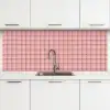 Plaid - Patroon - Gestreept - Roze keuken achterwand 2 middel 871 -3d