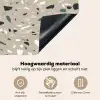 Terrazzo - Patroon - Groen Inductie beschemer met haakjes klein 777 -ky-onderkant-nl