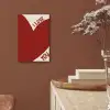 Loveyou - Rood - Hart aluminium wit klein -sfeer4