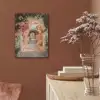 Doorkijk - Boog - Bloemen - Pastel PET vilt klein -sfeer4