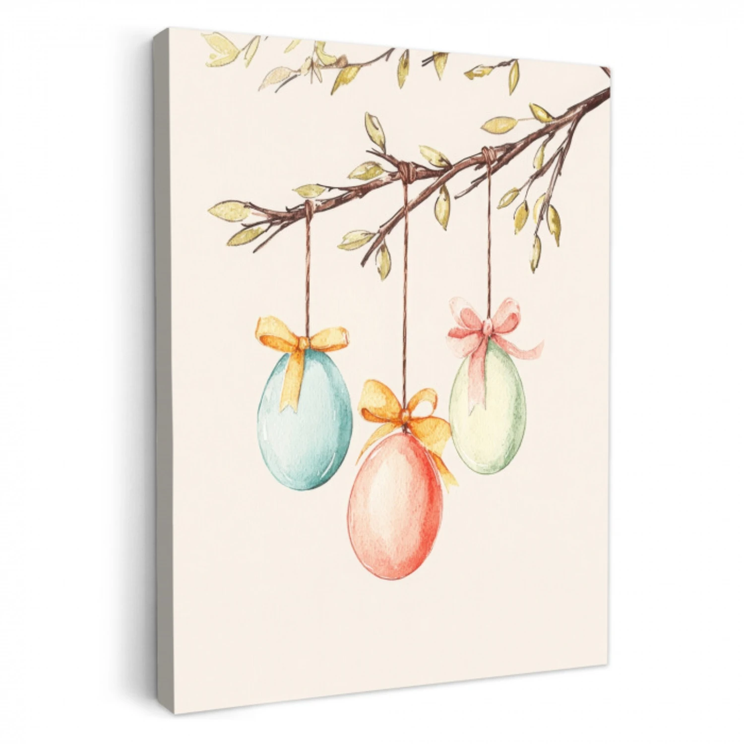 Paastak - Strikje - Eieren KitchenYeah - Keuken - Canvas middel -3d