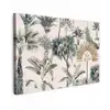Bladeren - Monstera - Jungle - Tropical Tuinposter op houten frame 2 cm dik klein -3d