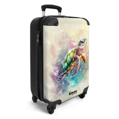 Sunny schildpad NBS - Handbagage koffer - Kinderen Unisex middel -productfoto_3d