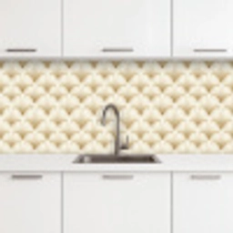 Waaier - Motief -  Goud keuken achterwand 2 middel 871 -3d
