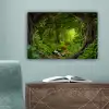 Jungle - Groen - Natuur - Tropisch - Planten canvas 2cm klein -sfeer4
