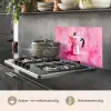 Roze - Verf - Coffee keuken achterwand spatscherm klein -usp_NL