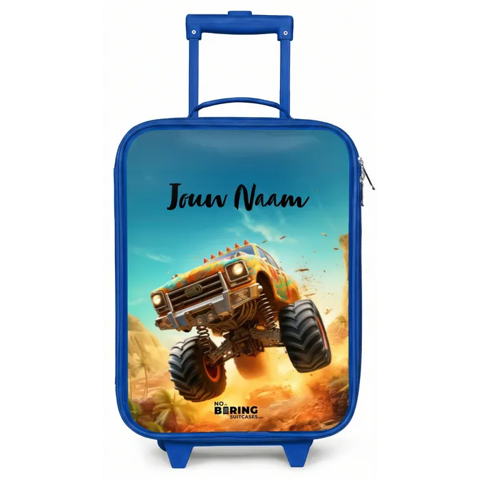 Zandsloper Kinderkoffer - Blauw klein -zz3dotto
