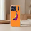 Felle kleuren - Banaan - popart Telefoonhoesje iPhone 17 Pro klein -sfeer2
