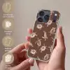 Schildpadden - Patroon - Bruin - Beige Telefoonhoesje iPhone 17 Pro klein -sfeer3_NL