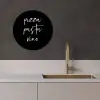 Zwierig Italiaans Trio KitchenYeah - Keuken - Wandcirkel Forex klein -sfeer1