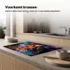 Spectaculaire Lelie Lichtshow Inductie beschermer vinyl 3mm klein -sfeer1