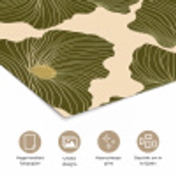 Modern - Abstract - Groen poster papier klein 62 -closeup_NL