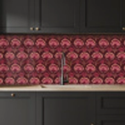 Antiek - Bloemen - Kleurrijk keuken achterwand 2 middel 871 -sfeer1