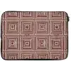 Geometrisch - Patroon - Rood laptophoes neopreen klein 279 -zkaufland3dotto
