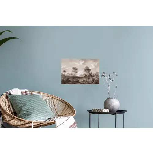 Klassiek - Landschap - Neutraal Muursticker klein -plant
