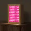 Stippen - Patroon - Roze Light Box met kabel (Tafellamp) klein 925 -z3d_website