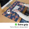 Disco - Blauw - Patroon Muismat XXL klein 681 -sfeer3