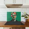 Man - Planten - Groen keuken achterwand spatscherm klein -sfeer2