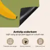 Banaan - Minimalistisch - Geel Inductie beschermer vinyl 3mm middel -sfeer4