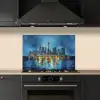 Skyline Toronto - Water - Stadslichten - Toren keuken achterwand spatscherm klein -sfeer1