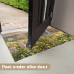 Vlinders - Waterval - Bloemenveld Deurmat klein -USP_NL