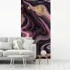 Marmerlook - Roze - Paars - Goud - Luxe - Marmer fotobehang vinyl groot -woonkamer