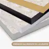 Vintage - Waaier -Crème Textielframe zwart klein 947 -USP_kleurenNL