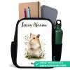 Dier - Natuur - Hamster Rugzak - Zwart middel -inhoud_NL