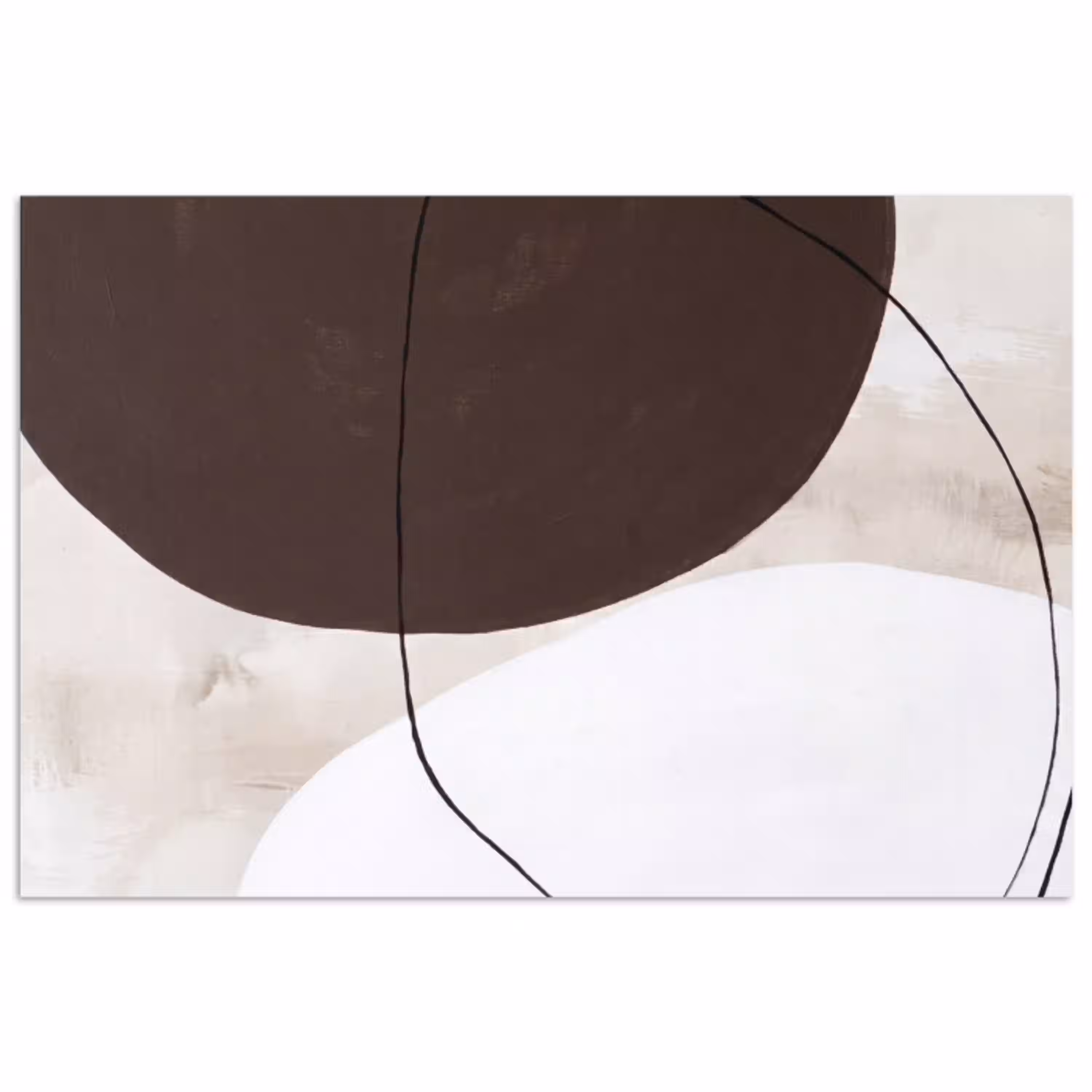 Abstract - Vormen - Modern poster papier klein -3d