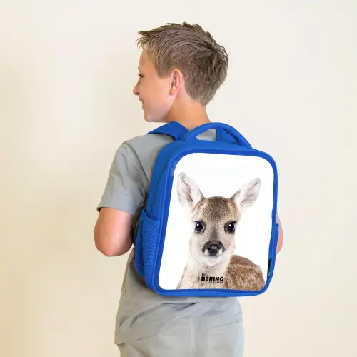 Bambino Kinderrugzak - Blauw middel -sfeer2