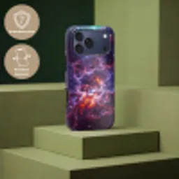 Space - Stars - Abstract - Colorful Toughcase MagSafe Apple iPhone 17 Pro Max klein -USP_PrintM_NL