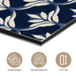 Modern - Ontwerp - Blauw aluminium wit klein 46 -closeup_NL