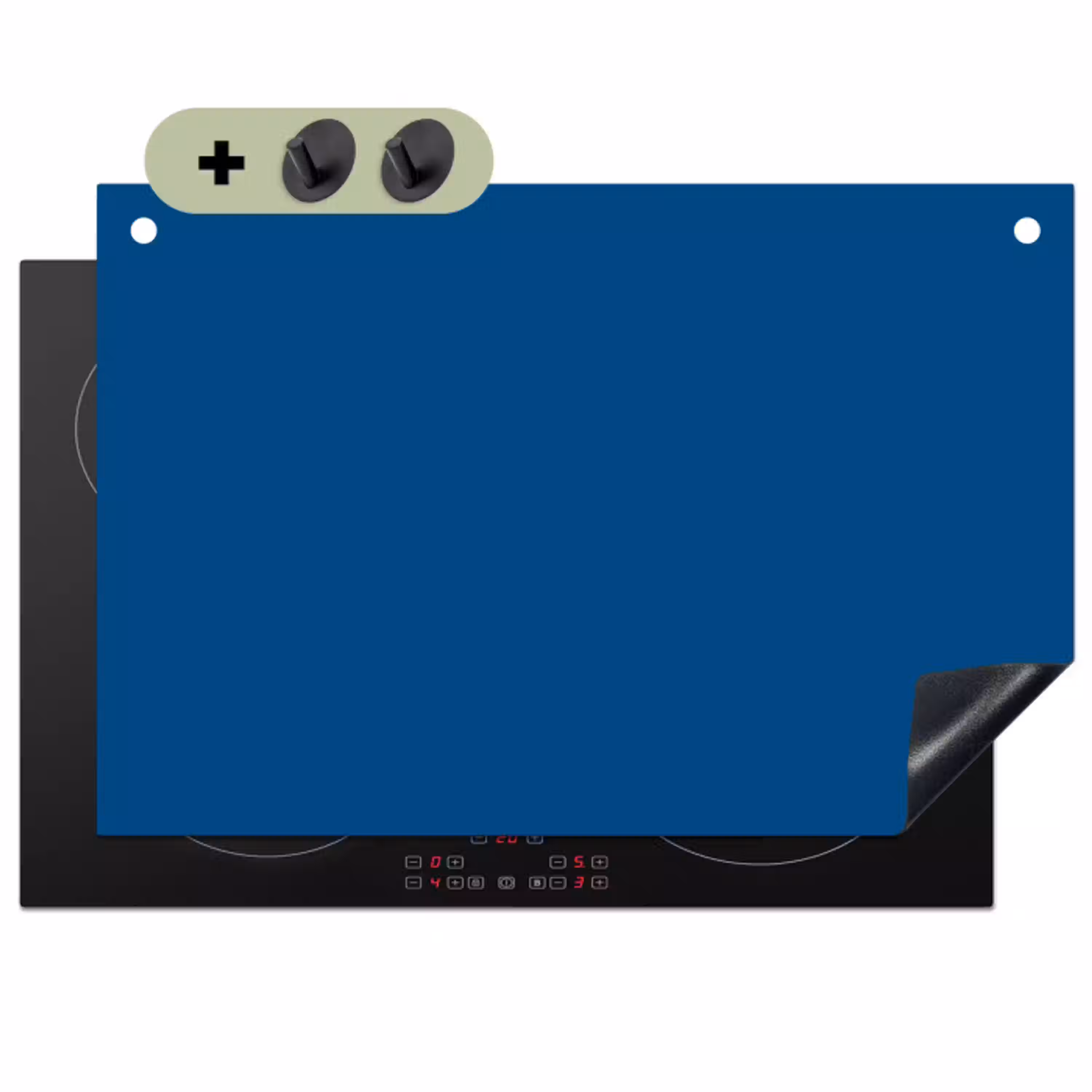 Free - Groove - Blauw Inductie beschemer met haakjes klein 777 -3d