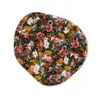 Bloemen - Vlinder - Design - Kunst - Abstract - Schilderij - Oude meesters Wandcirkel Organisch Forex 3mm klein -3d