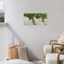 Klimop - Muur - Groen tuinposter los doek klein -sfeer8