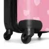 Hartjesritme NBS - Handbagage koffer - Kinderen Unisex middel -wiel